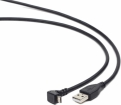 Cable Gembird USB Male - MicroUSB Male 1.8m Black (CCP-MUSB2-AMBM90-6