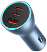 Car charger Baseus Golden Contactor Pro 65W Blue (CGJP010003