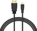 Cable Savio HDMI Male - Micro HDMI Male 1.5m Male (CL-177