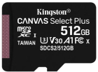 Atmiņas karte Kingston Micro SDXC 512GB Canvas Select Plus (SDCS2/512GBSP