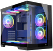 Computer case Modecom Volcano Panorama Apex ARGB 7F Black (AT-PANORAMA-7F-ARGB-10-000000-0002