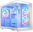 Computer case Modecom Volcano Panorama Apex ARGB 3F White (AT-PANORAMA-3F-ARGB-20-000000-0002