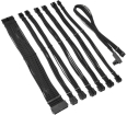 PSU kabeļu pagarinātāji Kolink Core Pro Braided Cable Extension Kit 12V-2x6 Type 2 - Jet Black (COREPRO-EK-12VT2-BLK
