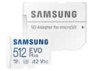 Atmiņas karte Samsung microSD EVO Plus 512GB (MB-MC512SA/EU