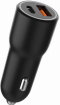 Car charger Gembird USB Type-C + USB Type-A Black (TA-UC-AC2PDQC38-CAR-01