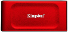 Ārējais cietais disks Kingston SSD XS1000 2TB Red (SXS1000R/2000G