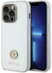 Maciņš telefonam Guess Apple iPhone 15 Pro White (GUHCP15LPS4DGPS