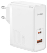 Lādētājs Baseus GaN5 Pro 1x USB-A 1x USB-C White (CCGP090202