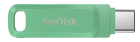 Zibatmiņa SanDisk Ultra Dual Drive Go USB-A / USB Type-C 256GB Absinthe Green (SDDDC3-256G-G46AG