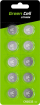 Baterijas Green Cell Blister 10x Lithium CR2032 (XCR01