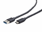 Cable Gembird USB Male - Type C Male 3.0 1.8m Black (CCP-USB3-AMCM-6