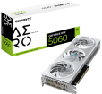 Videokarte Gigabyte GeForce RTX 5060 Aero OC 8GB DLSS4 (GV-N5060AERO OC-8GD