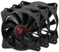Ventilātori SAVIO BLADE X1 120mm 4-pin 3 pack (SAVGBLADEX1SET