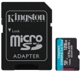 Atmiņas karte Kingston microSDXC Canvas Go Plus Gen4 128GB (SDCG4/128GB