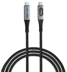 Kabelis Verbatim USB-C to USB-C display 240W 40 Gbps 120 cm (31849V