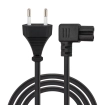 Cable Savio Power Cord C7 CL-186 Angled 5m Black (CL-186