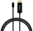 Kabelis SAVIO USB-C TO HDMI 2m, 4K (CL-191