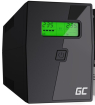 Nepārtrauktas barošanas bloks Green Cell PowerProof LCD UPS 850VA 480W 2x Schuko (UPSLM480