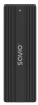 Kastīte cietajam Savio External M.2 NVMe & NGFF Combo (AK-84