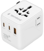 Adapteris Gembird universal travel adapter 20W (TPA-1A2C20-01-W