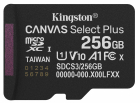 Atmiņas karte Kingston MicroSDXC 256GB Canvas Select Plus bez adaptera (SDCS3/256GBSP