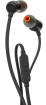 Austiņas JBL TUNE T110 Black (JBLT110BLKE