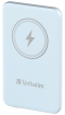 Enerģijas krātuve Verbatim Charge n Go 5000mAh Magnetic Wireless Charge Blue (32242V