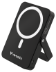 Powerbank Verbatim Charge N Go 10000mAh   Magnetic Wireless Charge Black With Stand (32264V