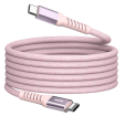 Kabelis Verbatim Sync & Charge Magnetic Type-C  60W 120cm Pink (31853V