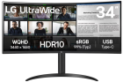 Monitor LG 34 34WR55QK-B IPS QHD 100hz Curved  (34WR55QK-B