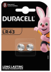 BaterijaS Duracell LR43 2 pack 1.5V 186/V12GA (5000394052581