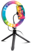 Telefona statīvs SBS 25cm Multicolour LED light (TESELFIRINGCLIP10RGB