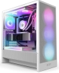 Korpuss NZXT H5 Flow RGB 2024 White  (CC-H52FW-R1