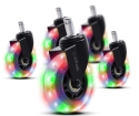 Riteņi datorkrēslam Trust GXT701 RGB LED (25803