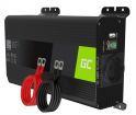 Strāvas pārveidotājs Green Cell PRO 12V to 230V 500W/1000W Pure sine wave (INVGC16