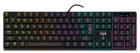 Keyboard SVEN Backlight mechanical USB blue switches, LED, 104k (KB-G9300
