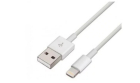 Kabelis Savio USB-A – Lightning 2 m White 2.4A (CL-193