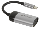 Adapter Verbatim USB-C to VGA 10cm (49145V