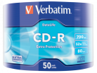 Matricas CD-R Verbatim Data Life 700MB 1x-52X Extra Protection 50 Pack Wrap Spindle (43787V