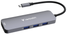 Dokstacija Verbatim USB-C Pro Multiport Hub 8 Port (32151V