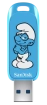 Zibatmiņa Sandisk Smurfs 128GB Brainy Smurf Edition (SDCZIS-128G-G46