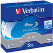 Blanks BD-R Verbatim 25 GB 6x Single Layer 5 Pack Jewel (43715V