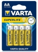 Battery Varta AA SuperLife Zinc Carbon 4 Pack (4008496556267