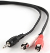 Kabelis Gembird 3.5mm Jack - 2x RCA 0.2m (CCA-458/0.2