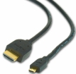 Kabelis Gembird HDMI- micro HDMI 1.8m (CC-HDMID-6