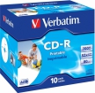 Matricas CD-R AZO Vebratim 700MB 52x Printable Jewel Cased 10 Pack (43325V