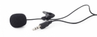 Clip-on Microphone Gembird 3.5mm Black (MIC-C-01