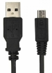 Cable Brackton USB Male - MicroUSB Male 3m Black (US2-AMB-0300.B