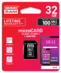 Goodram 32GB microSDHC class 10 UHS I + Adapter (M1AA-0320R12