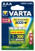 Rechargable Batteries Varta AAA 1000mAh 4 Pack (4008496594375